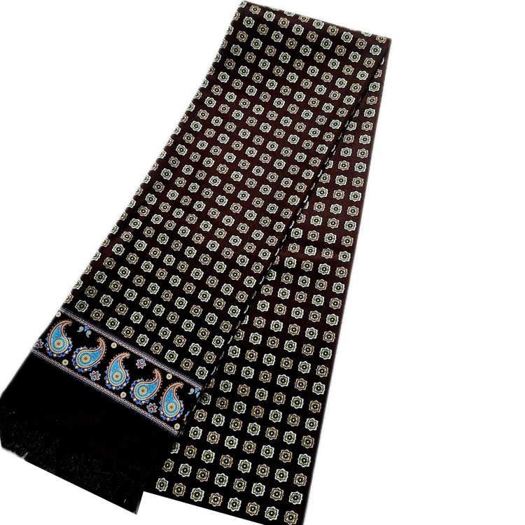 شال گردن مخمل ابریشمی چهارفصل کد ۱۶۶۰ - شال گردن اعلا